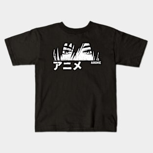 Anime Character Kanji Kids T-Shirt